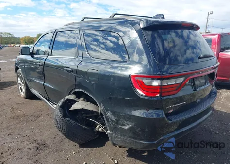2019 Dodge Durango Gt Plus Awd из США, поврежденный, VIN 1C4RDJDG7KC536664